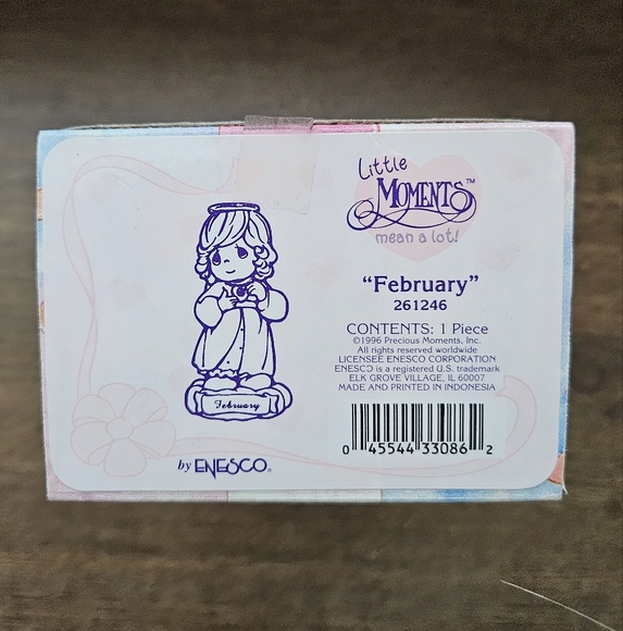 Precious Moments February Angel Figurine - Picture 5 of 6